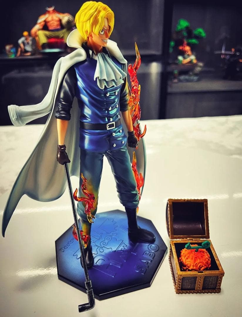 ワンピース 革命軍 サボ ガレージキット フィギュア スタチュー 塗装