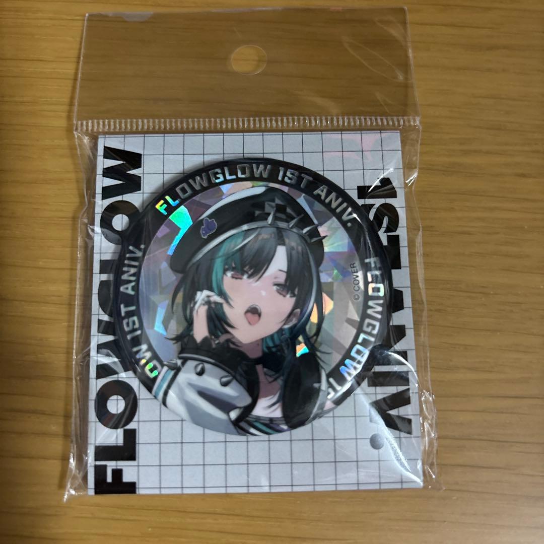 FLOWGLOW 1周年記念 缶バッジ 輪堂千速 - メルカリ