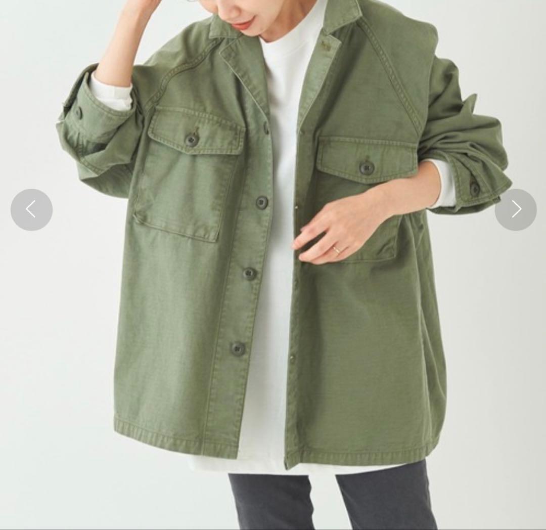 plage Army シャツジャケット