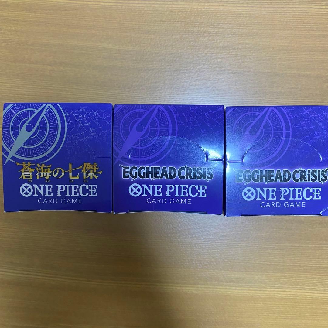 エッグヘッドクライシス 蒼海の七傑 ボックス ワンピースカード - メルカリ