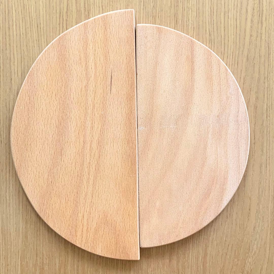 美品】GRIMM'S グリムス 半円盤・ナチュラル - メルカリ