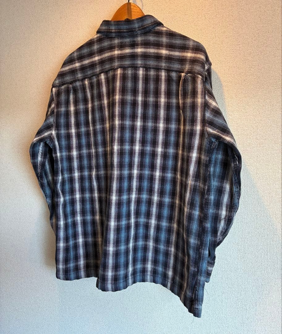 ヴィンテージファッション - ST. JOHN'S BAY オンブレチェックシャツ