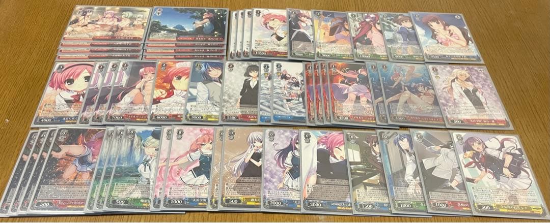 ヴァイスシュヴァルツ】グリザイア 8電源デッキ + デッキパーツ