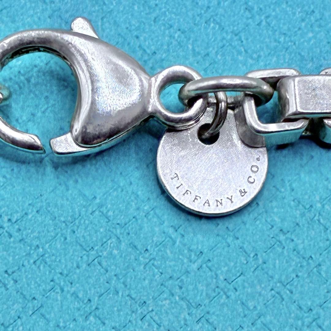 【箱、袋付き】ティファニー　ベネチアン　ネックレス　47.5cm　シルバー　美品