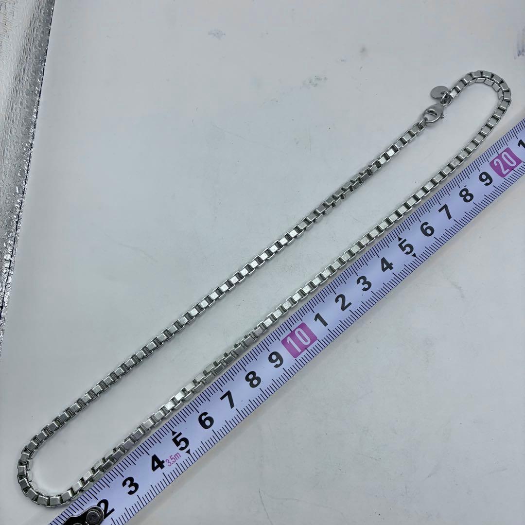 【箱、袋付き】ティファニー　ベネチアン　ネックレス　47.5cm　シルバー　美品