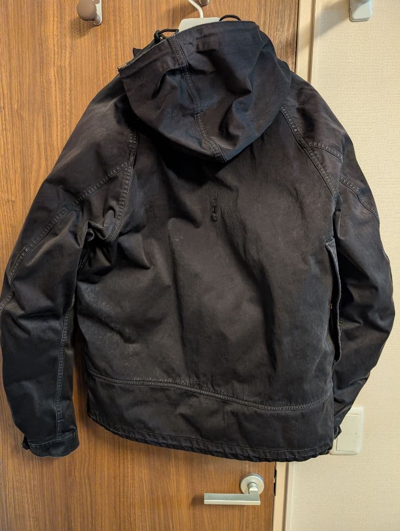 ten-c ANORAK 黒 サイズ50 ライナーダウン付 - メルカリ