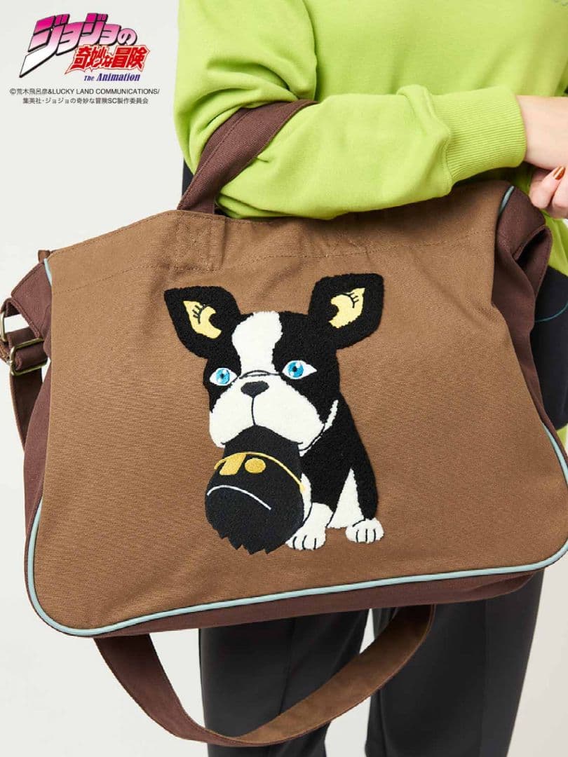 イギー 2WAYトートバッグ graniph グラニフ ジョジョの奇妙な冒険