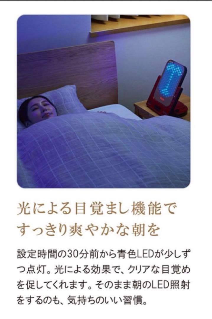 VIRUGA レッド色 LED 照射 美顔器 照射パネル シャープ - メルカリ