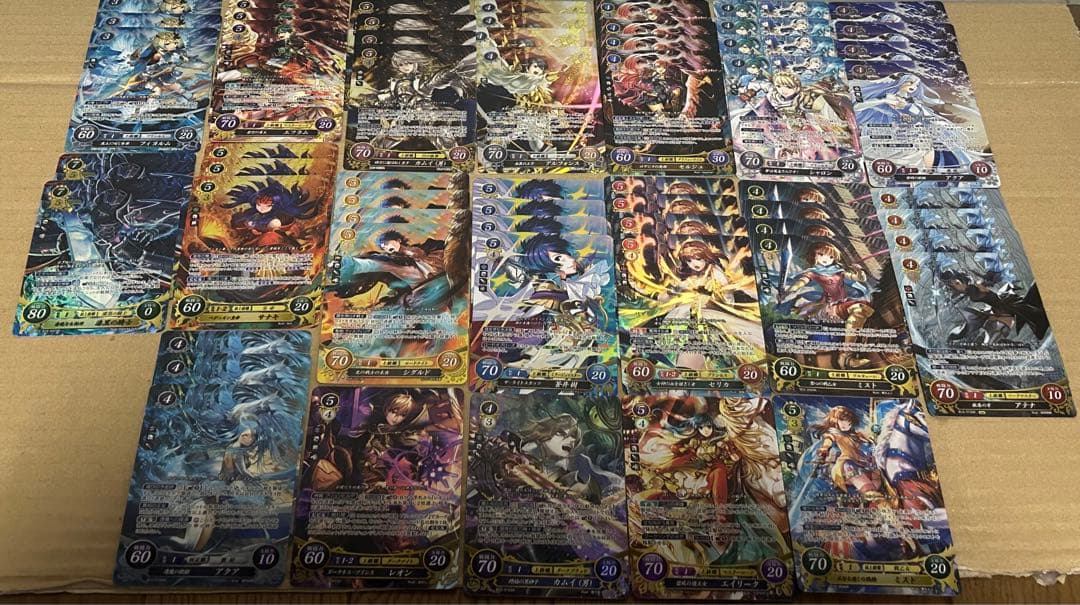 ファイアーエムブレム　サイファ　SR 合計58枚セット　まとめ売り　引退