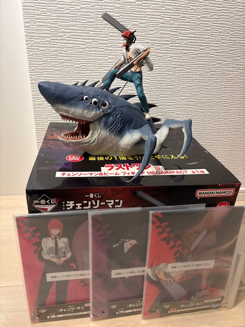 チェーンソーマン　一番くじ　ラストワン　おまけ チェンソーマン 一番くじ ラストワン A賞 B賞 フィギュア コンプリート