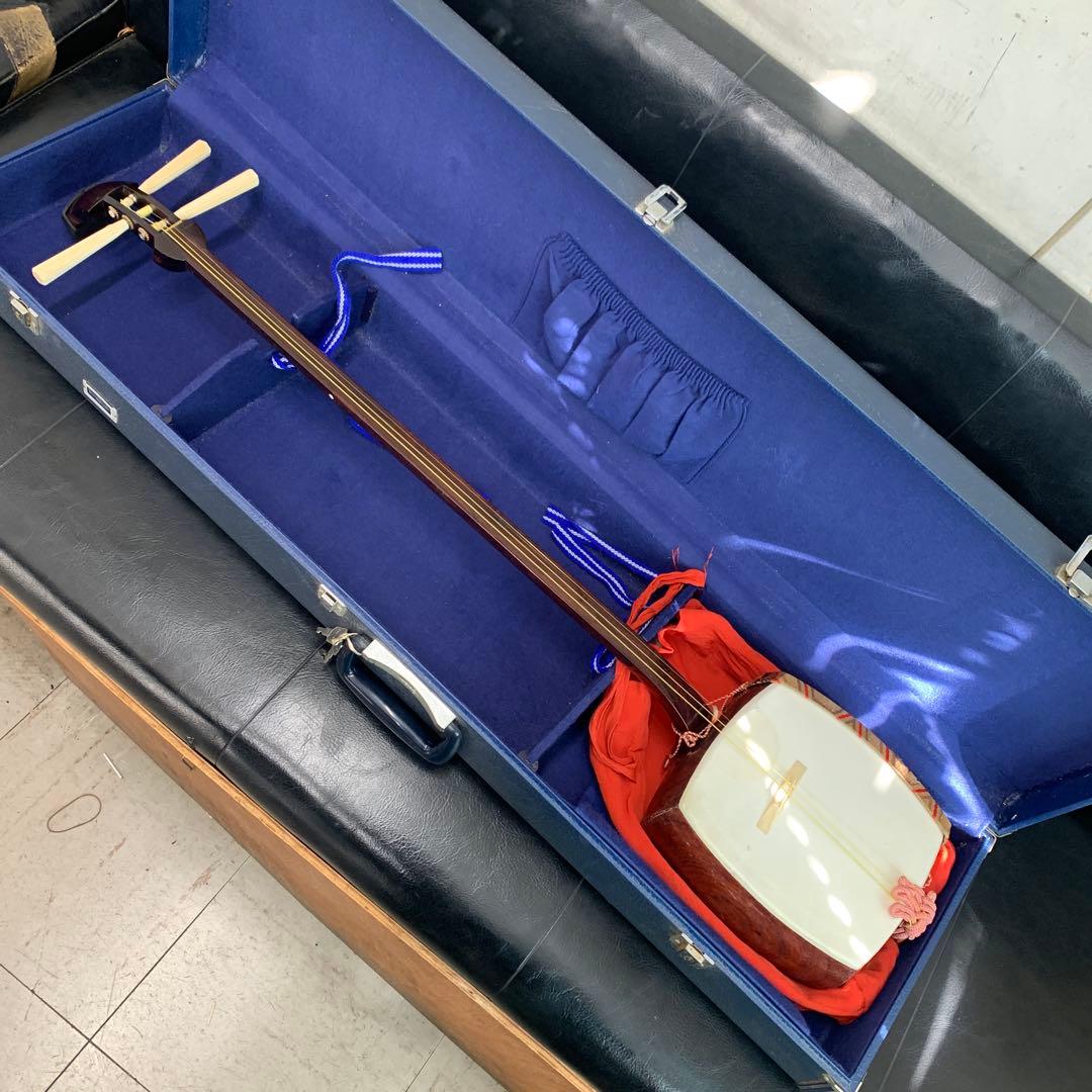 三味線 本体 ケース付き imgrc0096657427.jpg