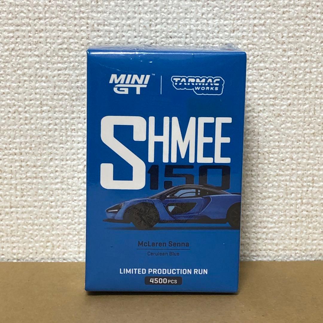 MINI GT ミニGT　SHMEE　マクラーレン セナ　セルリアン ブルー