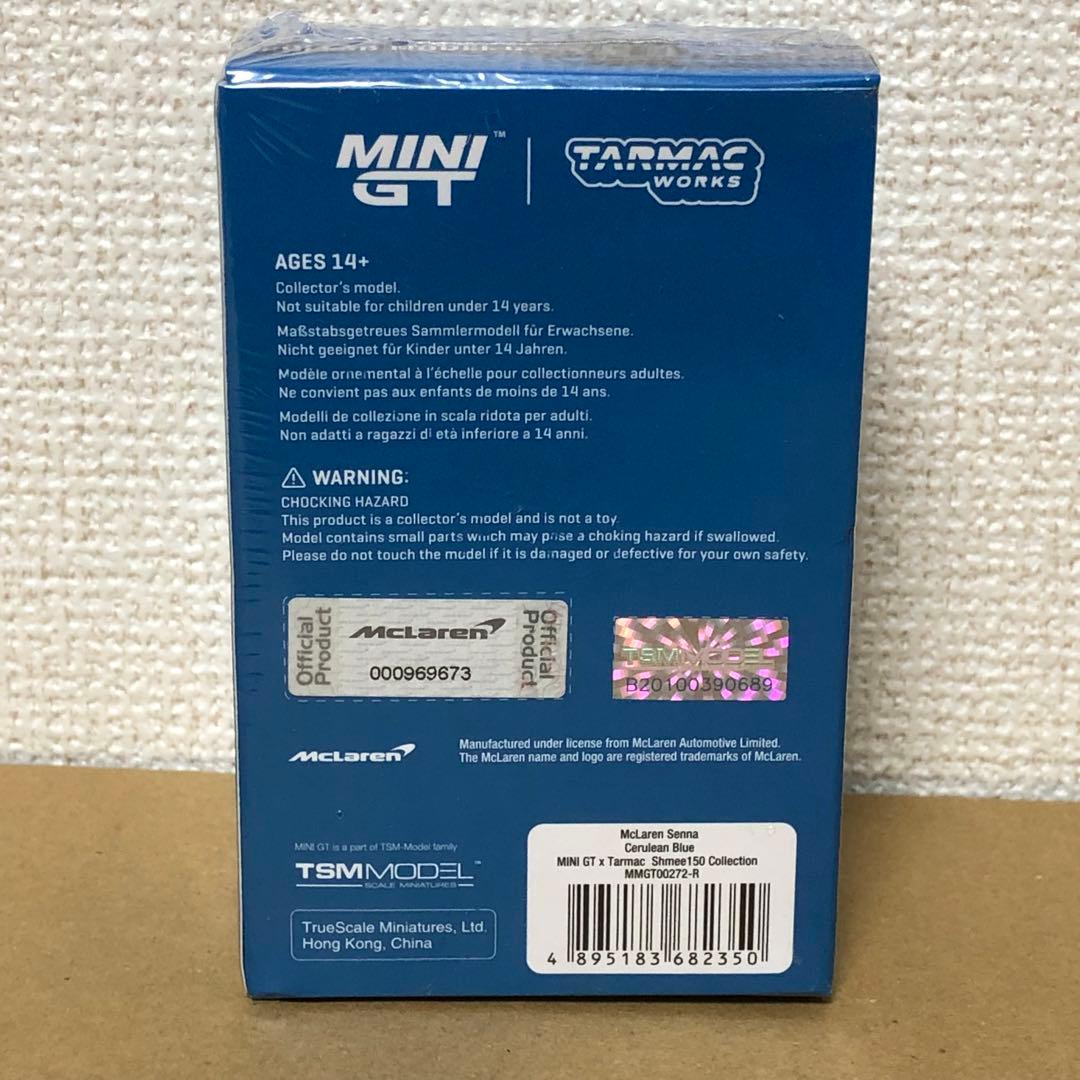 MINI GT ミニGT SHMEE マクラーレン セナ セルリアン ブルー - メルカリ