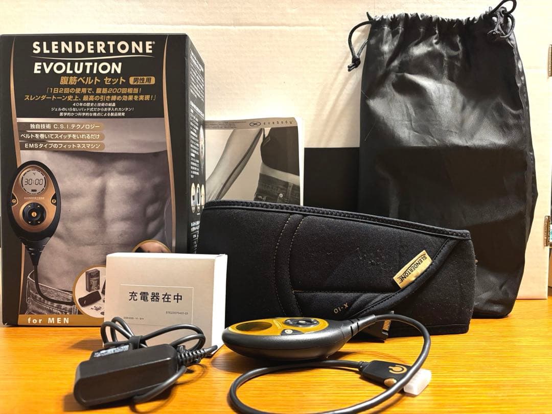 スレンダートーン エボリューション 腹筋ベルトセット 男性用 - メルカリ