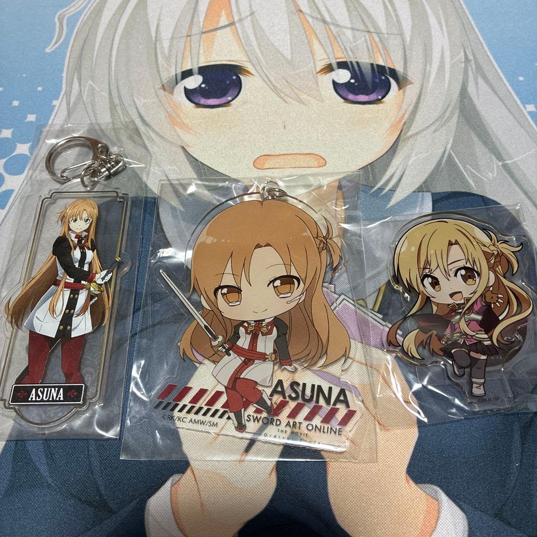ソードアートオンライン アスナ アクリルキーホルダー アクリル