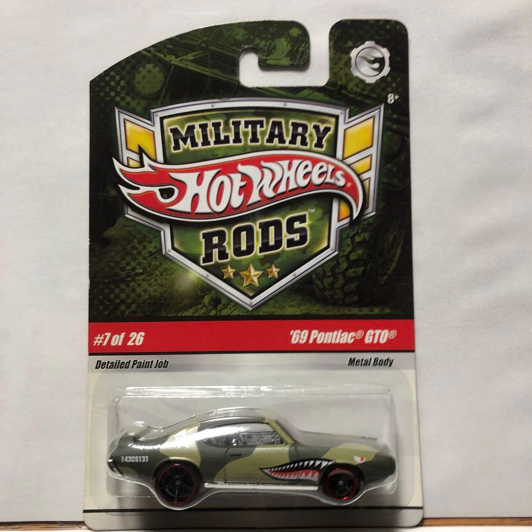 ホットウィール 希少ミリタリーロッズ 69 ポンティアックGTO - メルカリ