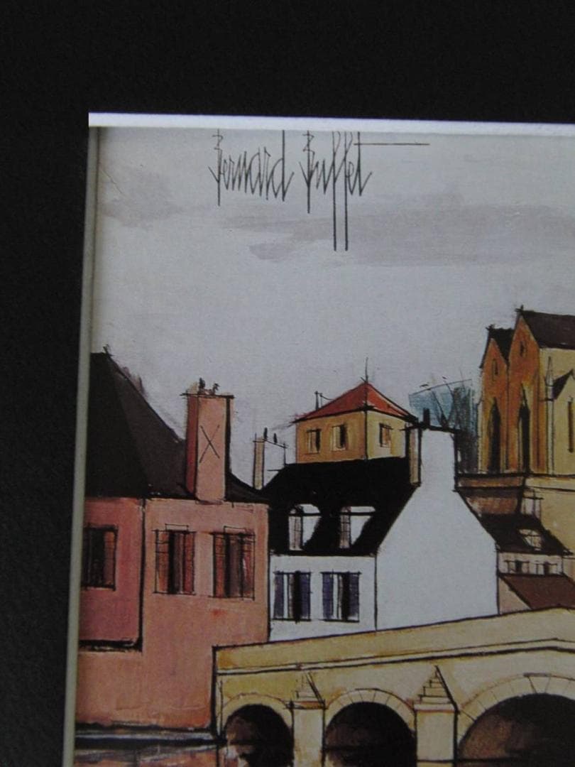 ベルナール・ビュッフェ,Eglise Notre-Dame a Lamballe - メルカリ