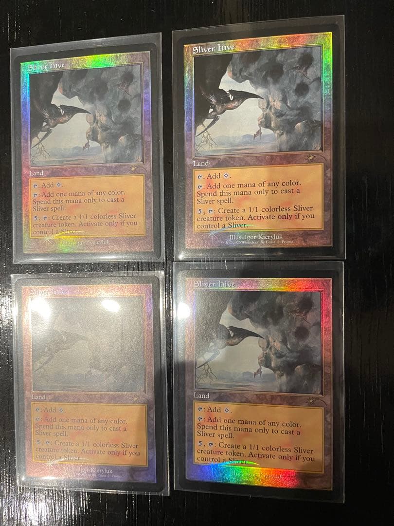 MTG スリヴァーの巣 Sliver Hive 英語 旧枠FOIL 4枚セット - メルカリ