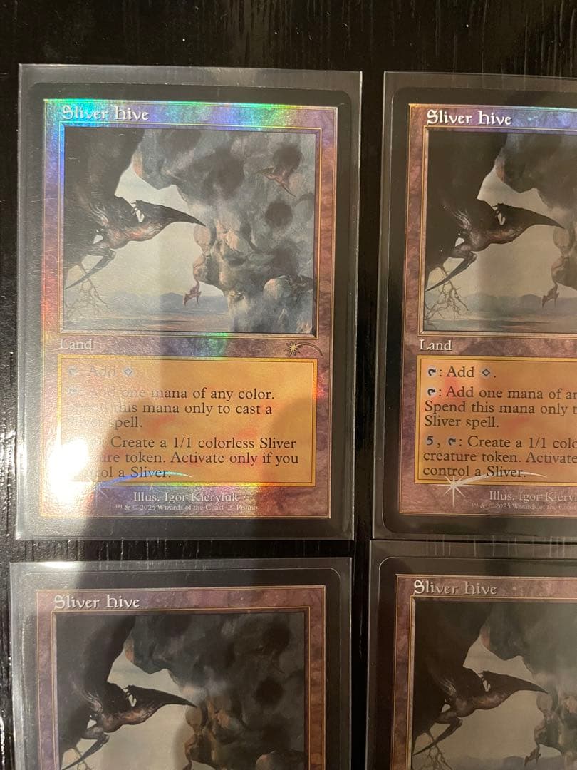 MTG スリヴァーの巣 Sliver Hive 英語 旧枠FOIL 4枚セット - メルカリ
