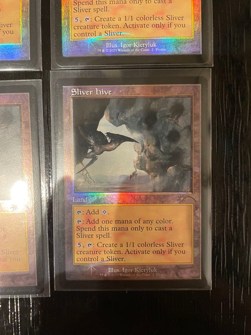 MTG スリヴァーの巣 Sliver Hive 英語 旧枠FOIL 4枚セット - メルカリ