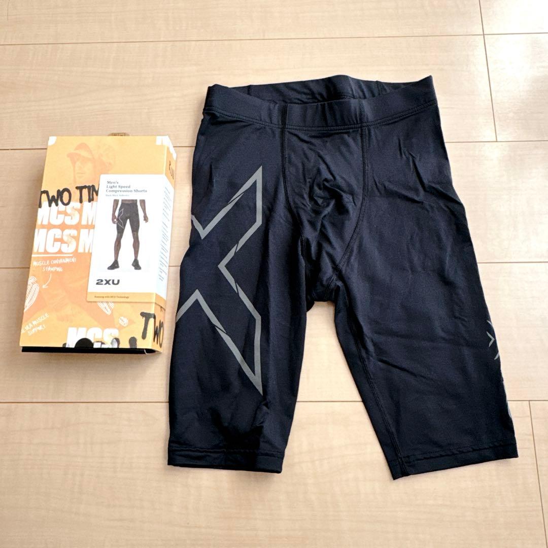 2XUコンプレッションショーツ　ブラック　XS 2XU（ツータイムズユー） コンプレッションショーツ レディース