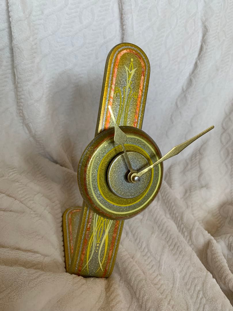 ムーンアイズ HOTRODCustomShow 2022 ピンストライプ 置時計