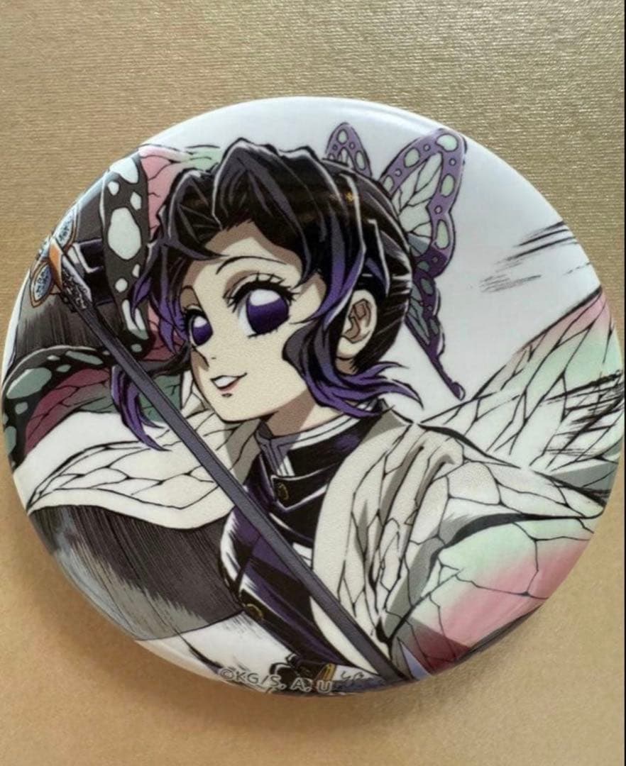 鬼滅の刃 胡蝶しのぶ 缶バッジ 幕間画 希少 - メルカリ