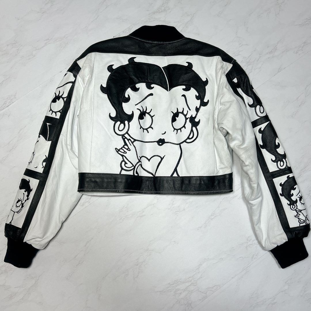 美品✨MONTANA TOONS ベティブープ　レザージャケット　ブルゾン 2026年最新】montana toonsの人気アイテム - メルカリ