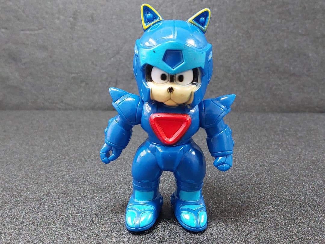 キャッ党忍伝 てやんでえ スカシー 1990 ソフビ フィギュア バンダイ