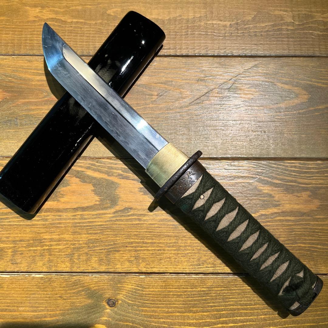 日本刀残欠クラフトナイフNo.16 無銘 拵 - メルカリ