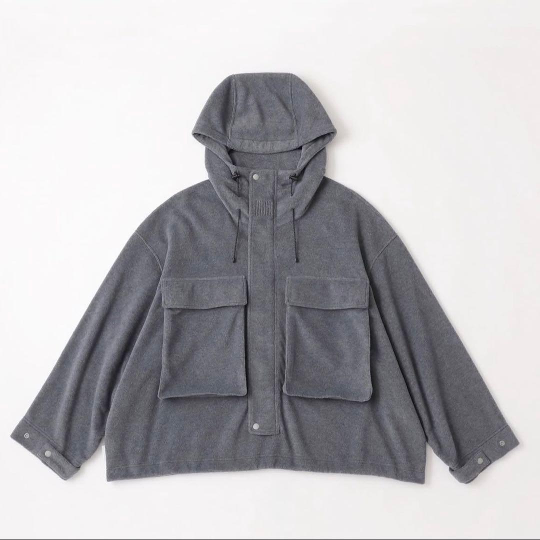 グレー 23AW S.F.C FLEECE HOODIE JACKET
