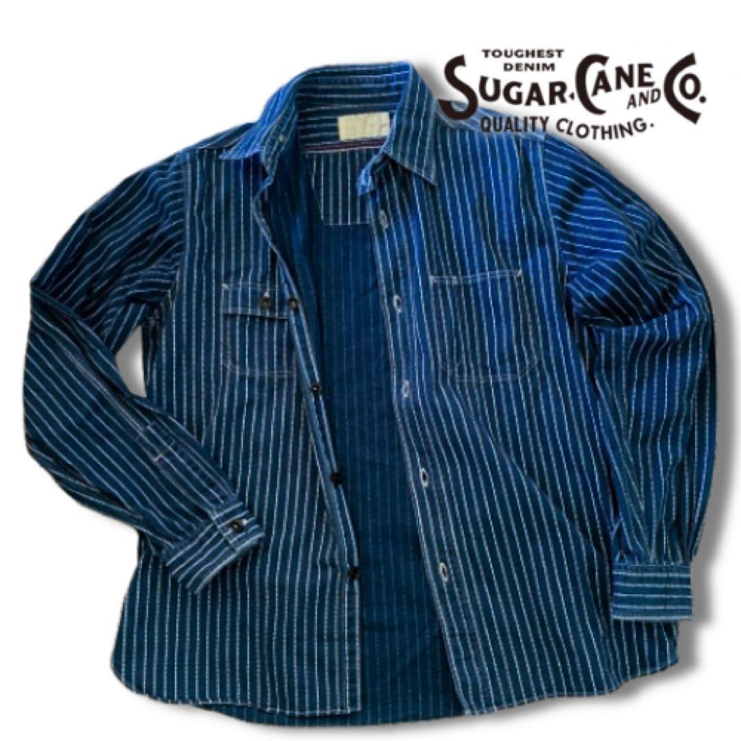 『人気◎』Sugar Cane（シュガーケーン8.5ozウォバッシュワークシャツ