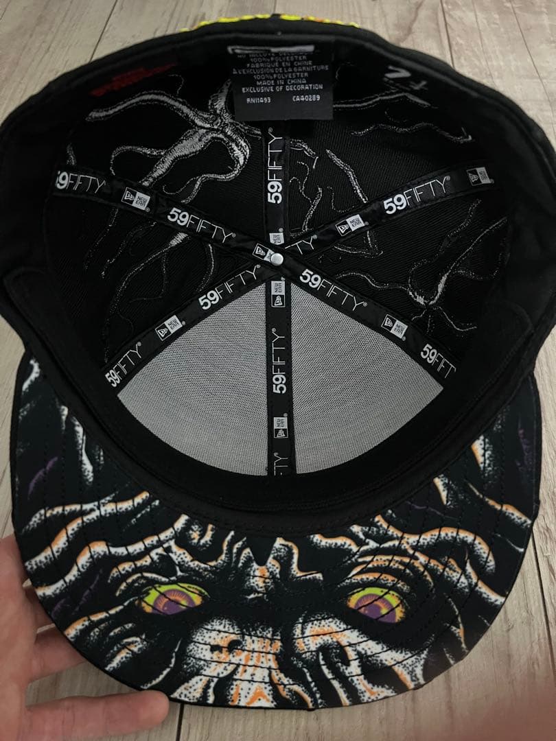 NEW ERA× STRANGERTHINGS キャップ 7 1/4 - メルカリ