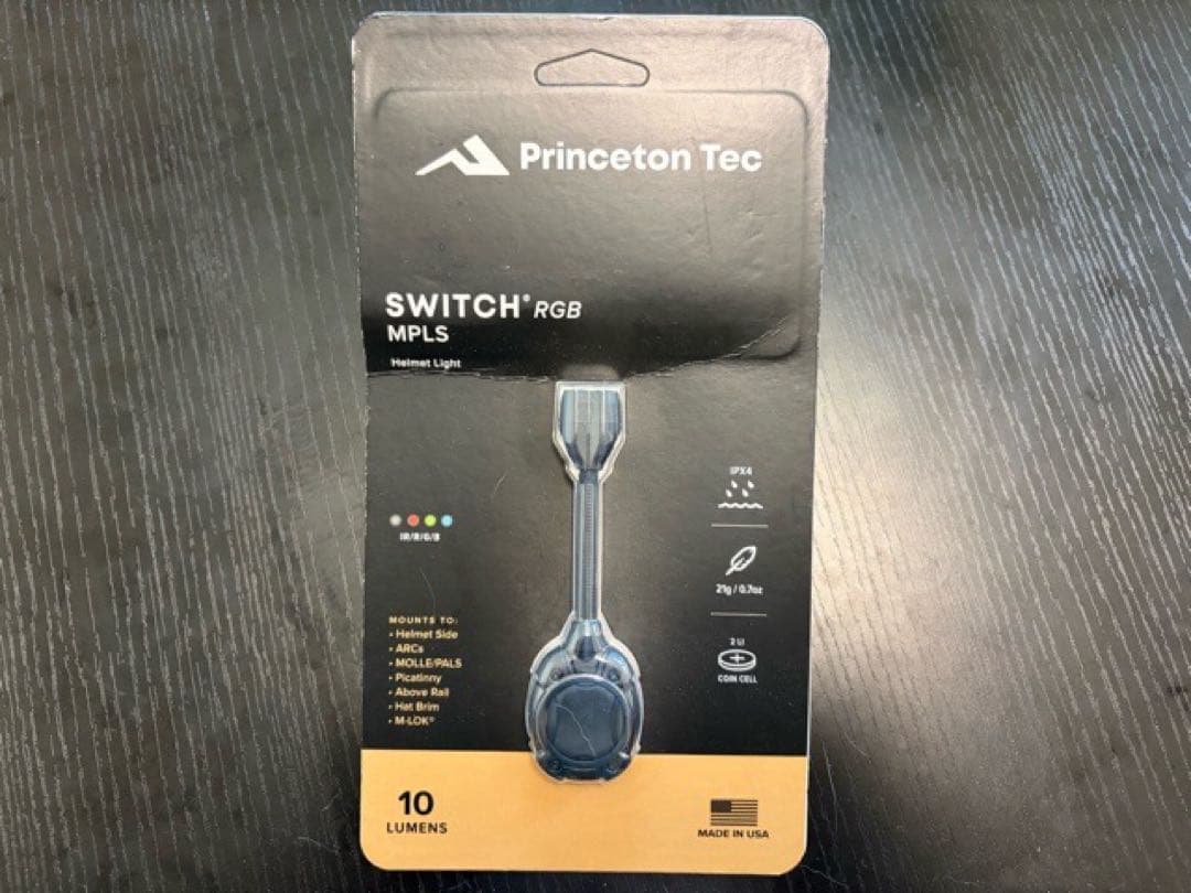 Princeton Tec SWITCH MPLS ヘルメット ライト米軍