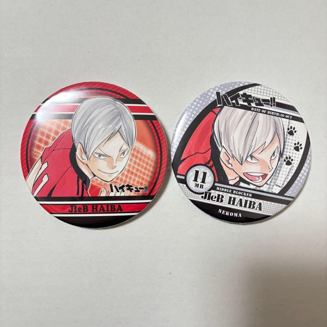 ハイキュー ‼︎原作 コレクション缶バッジ 第1弾・第2弾 音駒高校 灰羽