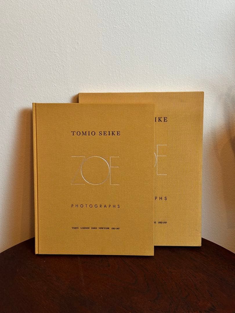 TOMIO SEIKE 『ZOE』 写真集（2000部限定・サイン入り）