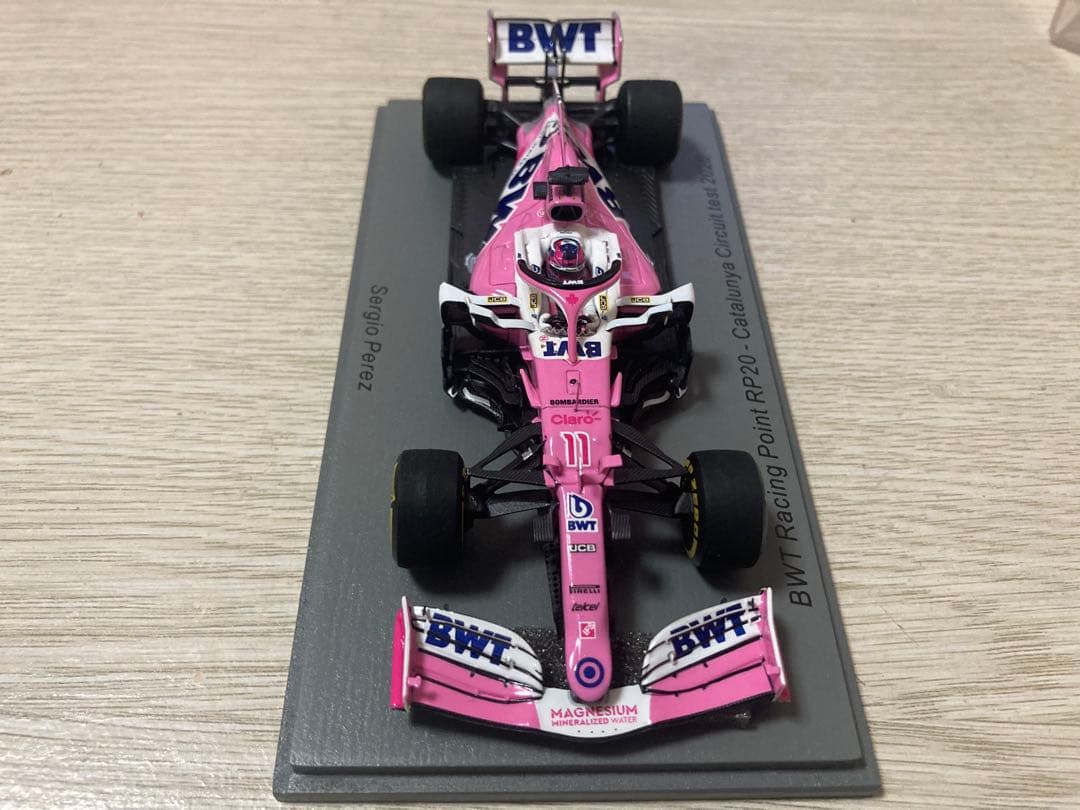 スパーク‼️レーシングポイントRP20 セルジオペレス