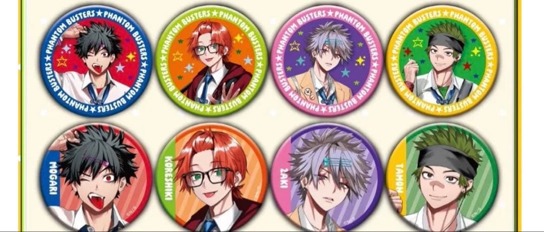 ファントムバスターズ 描き下ろし缶バッジコレクションBOX - メルカリ