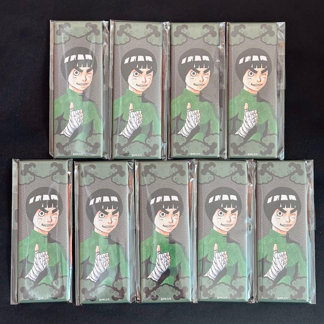 NARUTO リー ロック・リー 缶バッジ 絵札缶バッジ ジャンプフェスタ ジャンプフェスタ ロック・リー 原作 NARUTO 絵札缶バッジコレクション