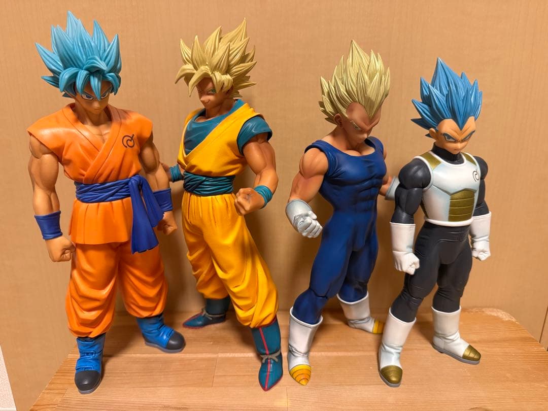 ドラゴンボールＺ　MASTER STARS PIECE MSP 悟空　ベジータ