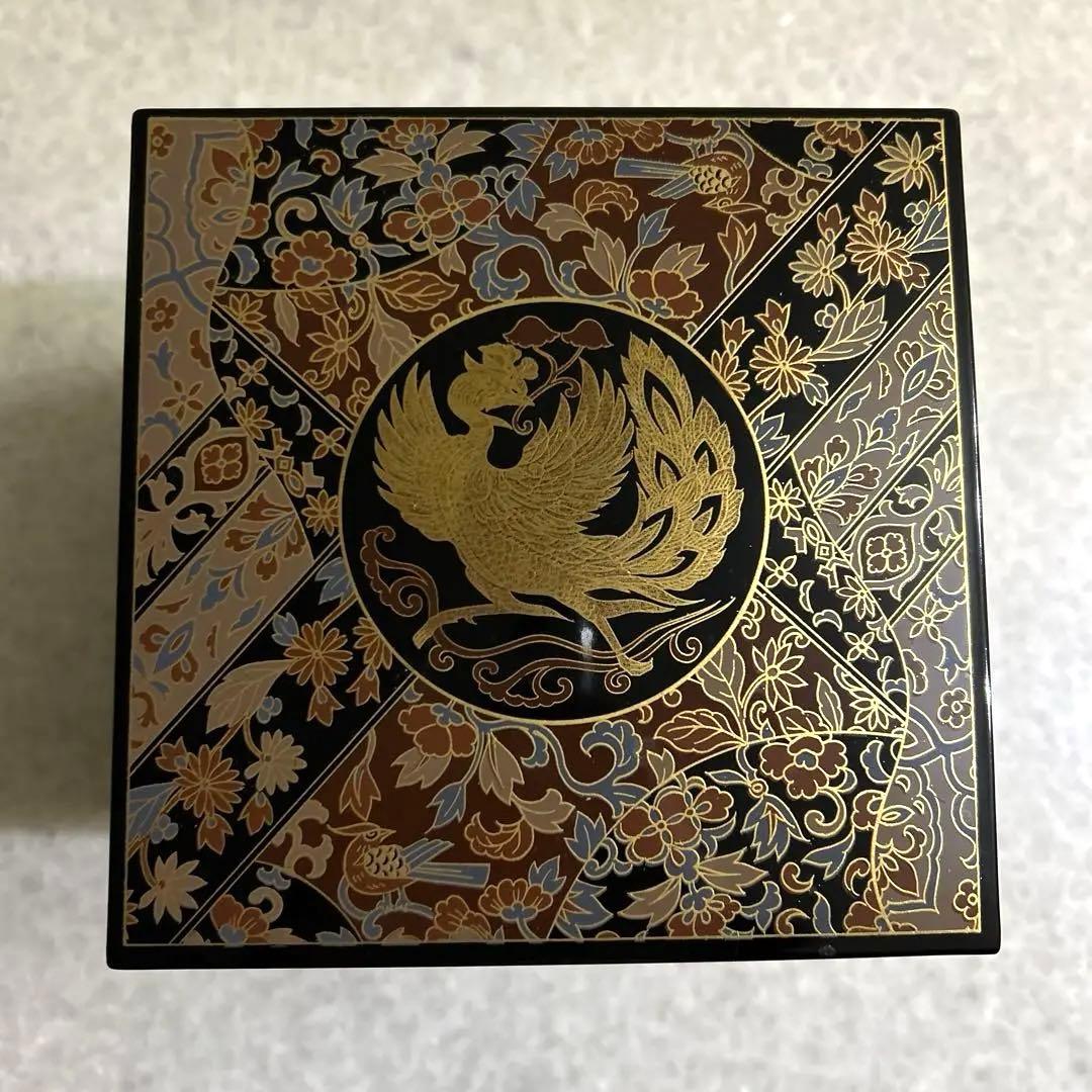 正倉院鳳凰 三段重 重箱 漆器 蒔絵 新品 未使用 おせち料理 - メルカリ