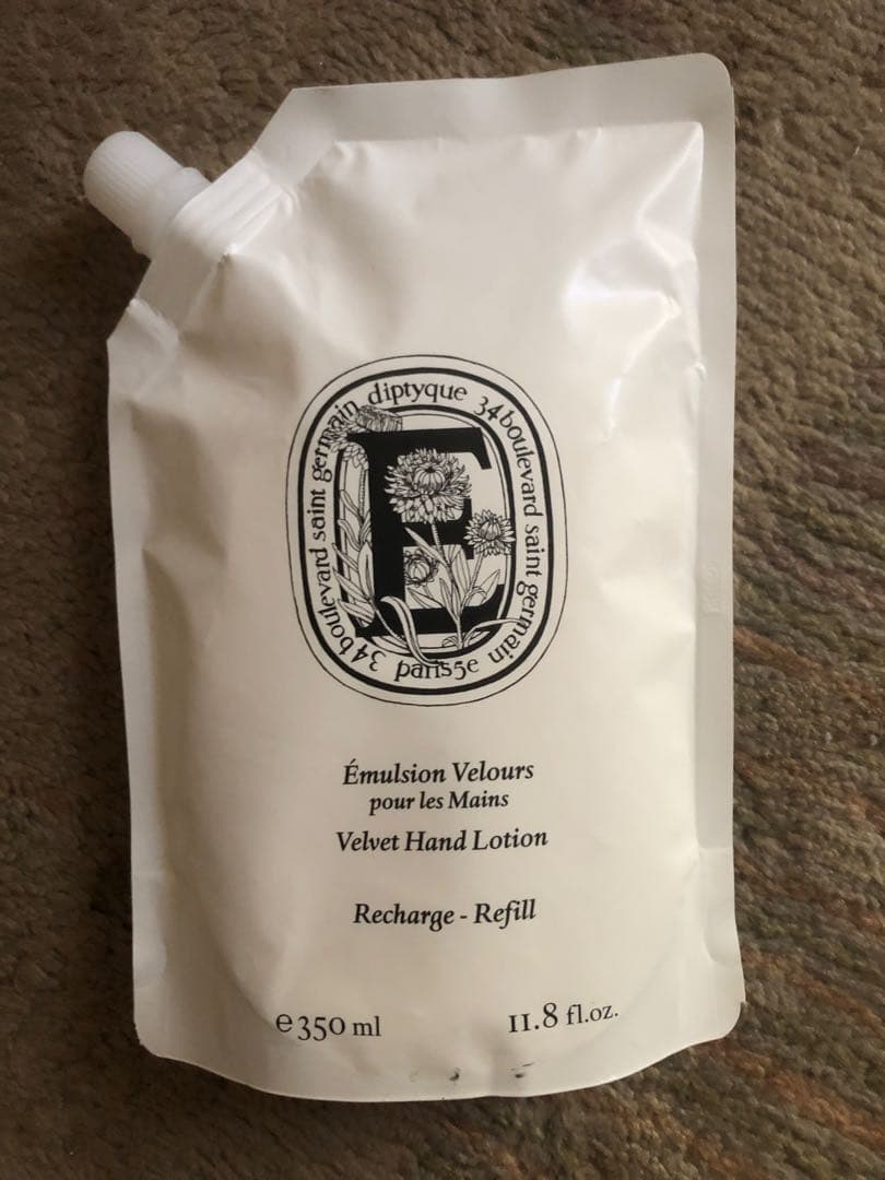 diptyque ヴェルヴェットハンドローション リフィル 350ml