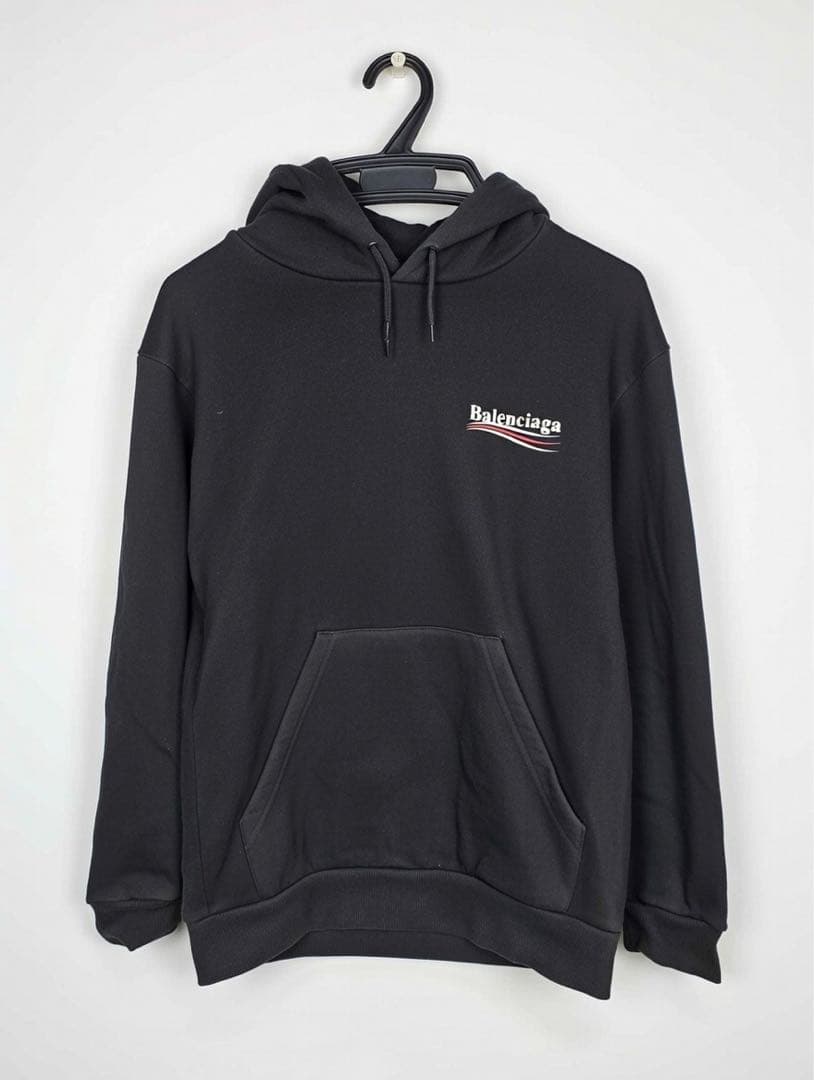 Balenciaga キッズ ブラック パーカー