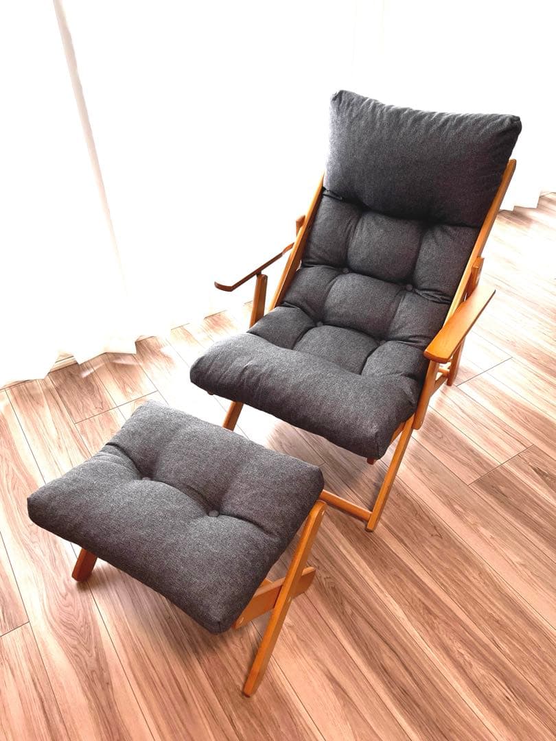 nomagine _baker様ニトリパーソナルチェア　オットマン付き