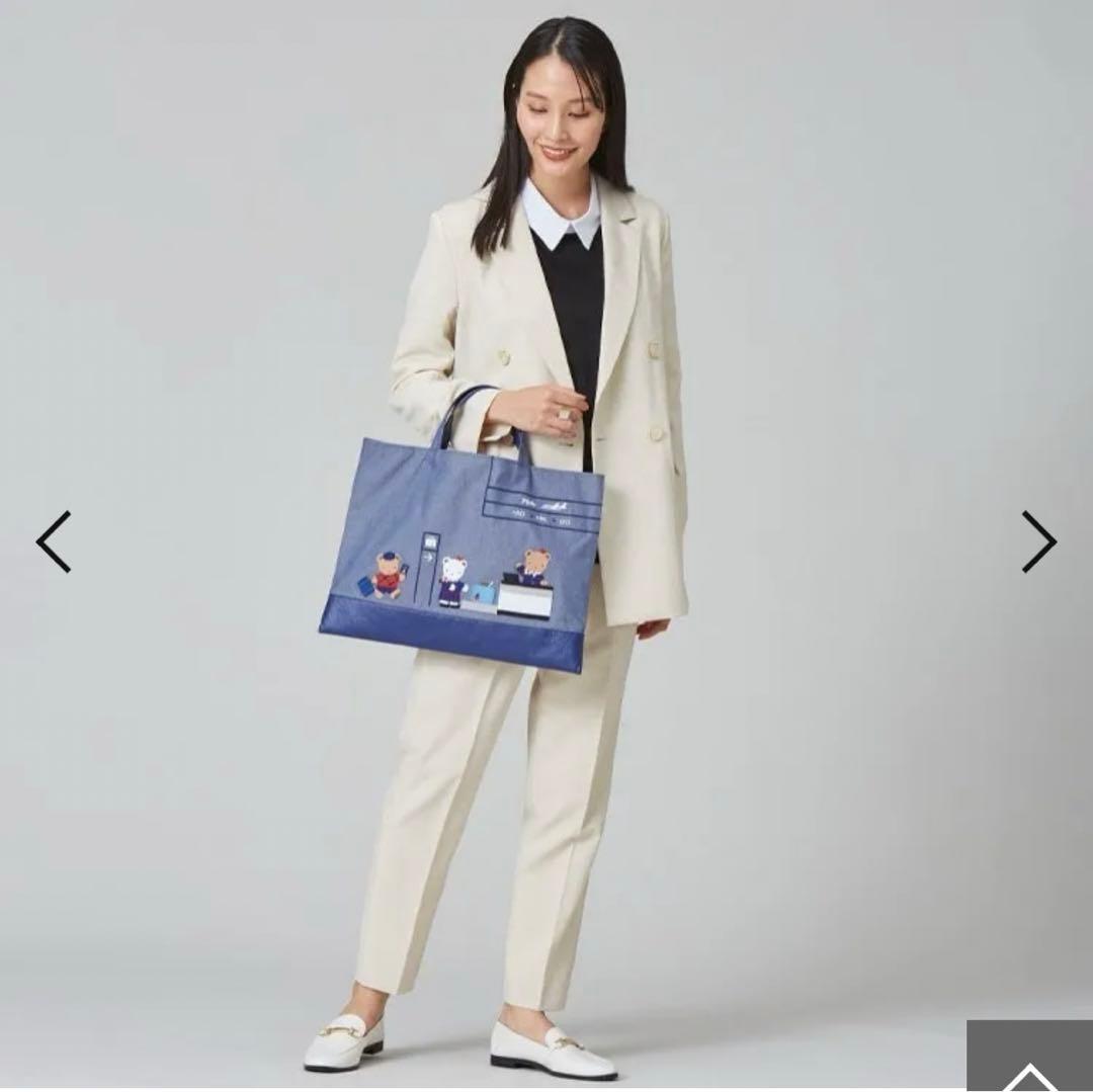 限定品 ファミリア70周年JALコラボ デニムバッグ - メルカリ