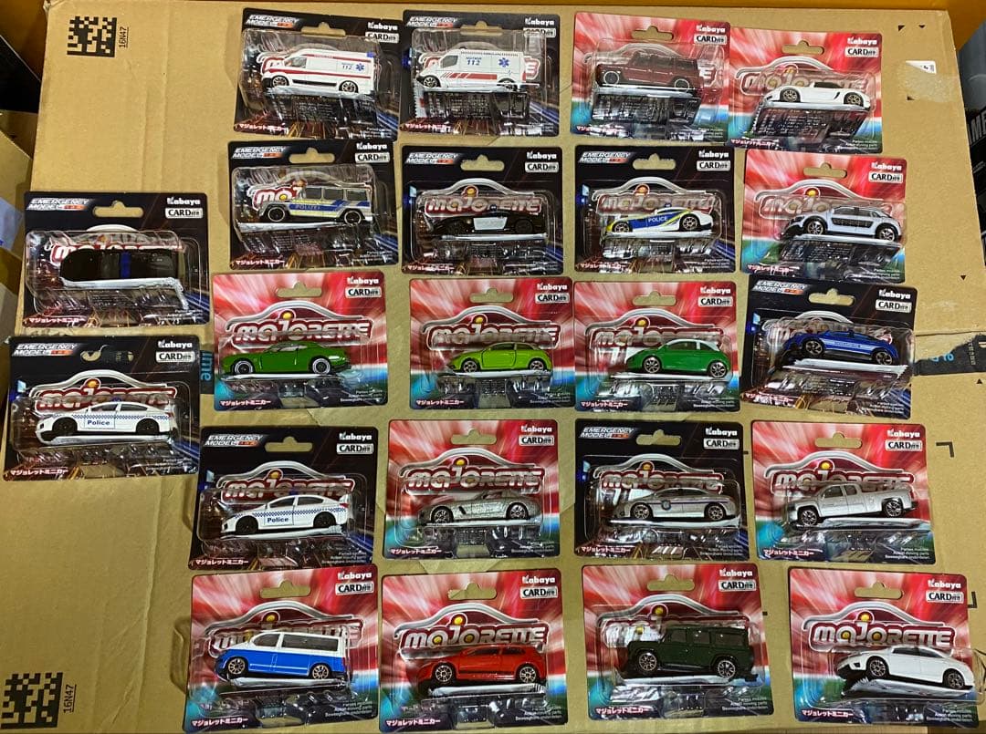 新品未開封　マジョレットミニカー　エマージェンシーコレクション　フルコンプセット