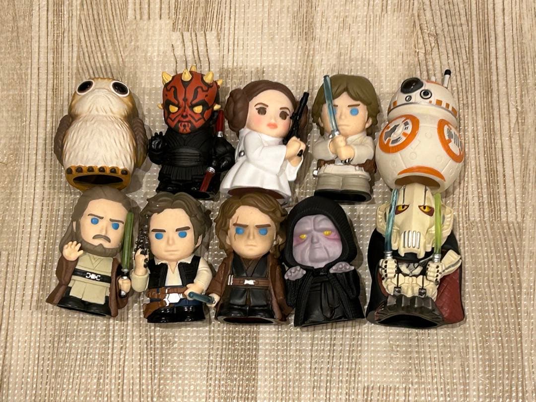 スター・ウォーズ ソフビパペットマスコット2 10体セット - メルカリ