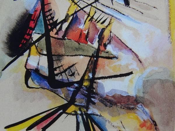 WASSILY KANDINSKY、OHNE TITEL、海外版超希少レゾネ 美術品