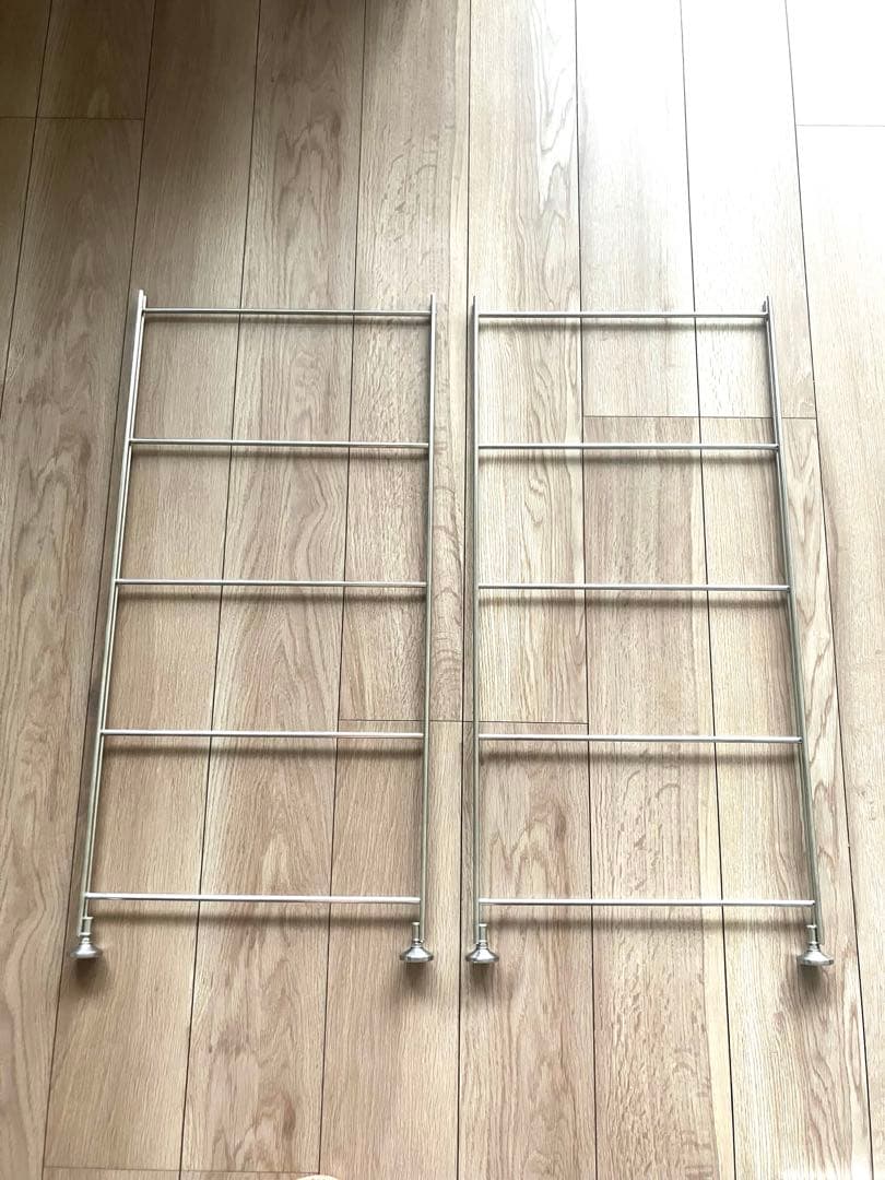 無印　ステンレスユニットシェルフ　帆立　2個　小