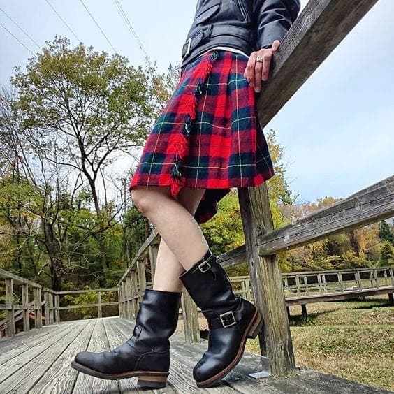 00s 白タグ USA製 チペワ CHIPPEWA 鉄板入り エンジニアブーツ黒